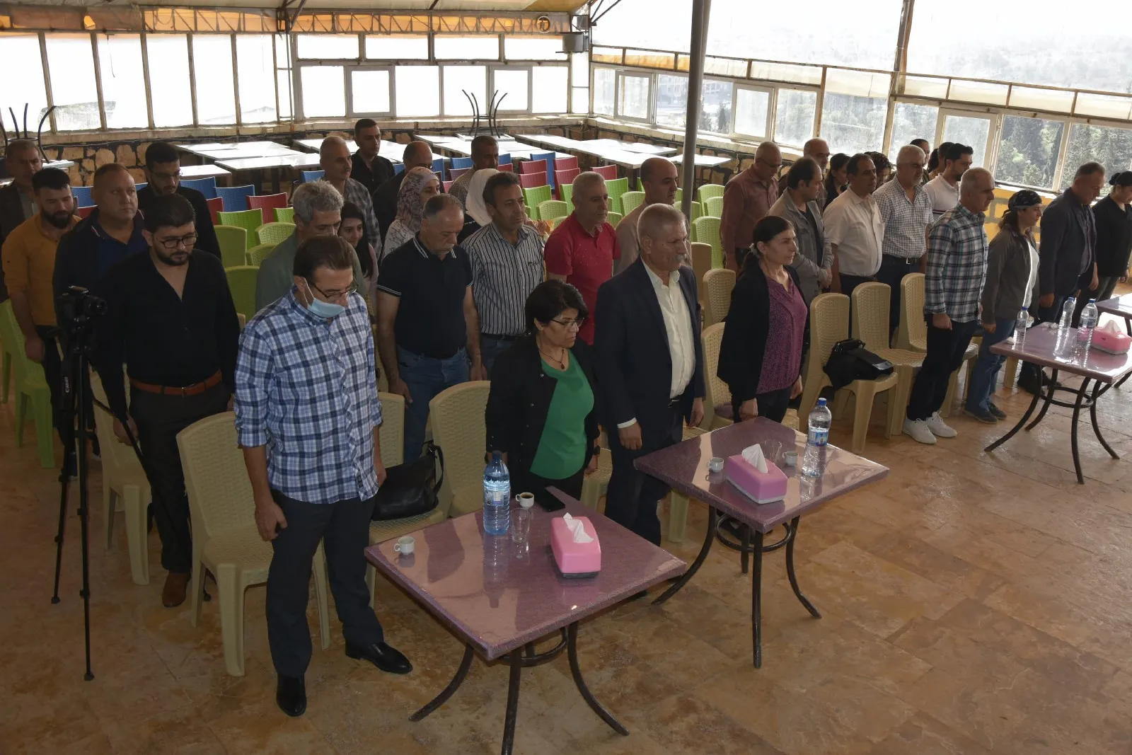 ​​​​​​​Konferansa 1`emîn a Yekitiya Dermansazan a taxên Şêxmeqsûd û Eşrefiye hat lidarxistin