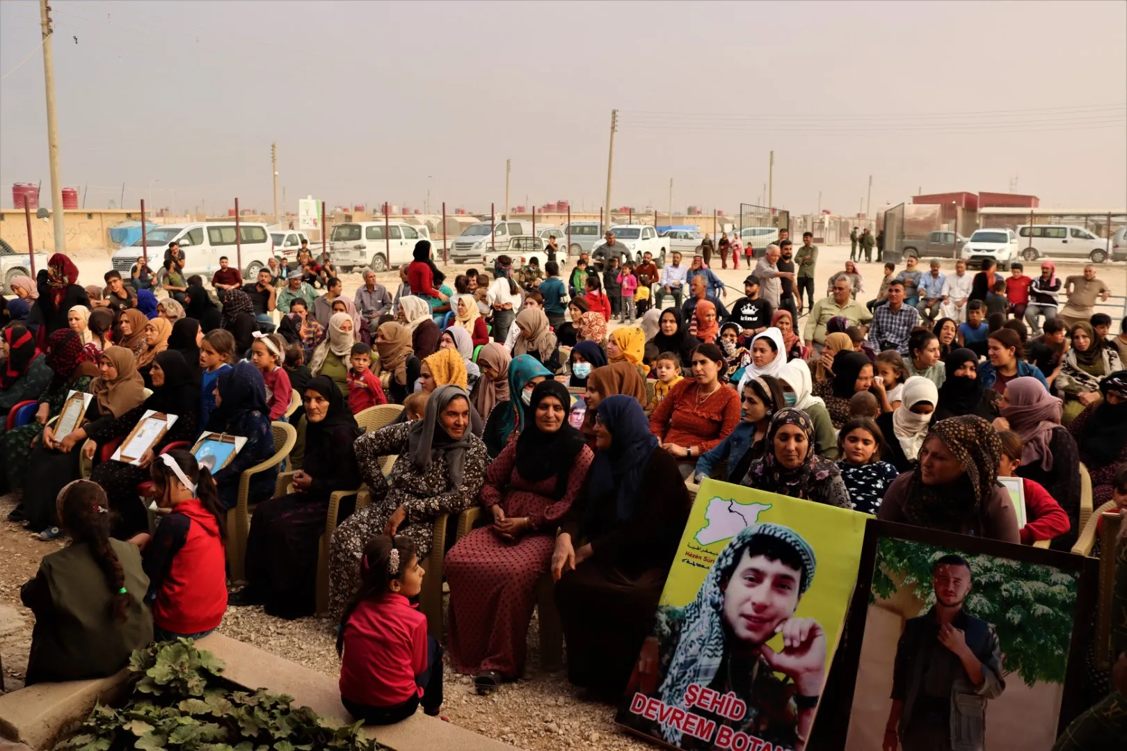 Koçberên Serêkaniyê 75 şehîdên mehên Îlon û Cotmeh bi bîr anîn