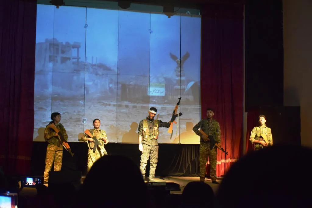 ​​​​​​​Li Kobanê Mîhrîcana "Arîn Bisk û zilfên aştiyê ye" ya 2`yemîn  dest pê kir