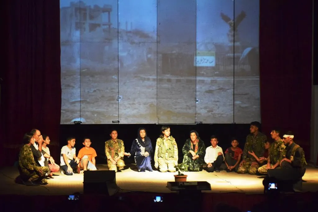 ​​​​​​​Li Kobanê Mîhrîcana "Arîn Bisk û zilfên aştiyê ye" ya 2`yemîn  dest pê kir