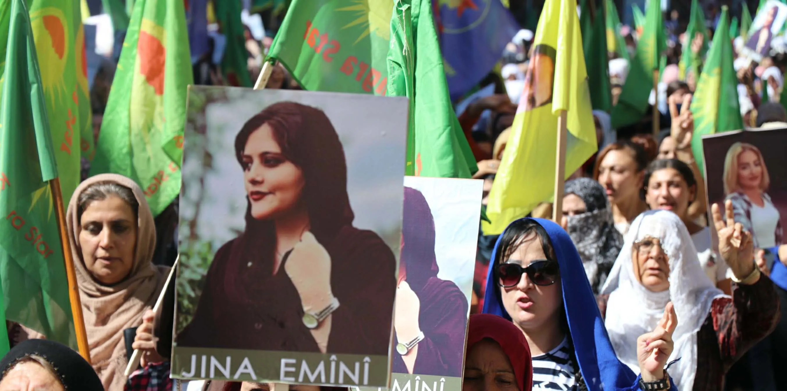 Jinên Bakur û Rojhilatê Sûriyê, Rojhilatê Kurdistanê û Îranê banga azadiyê kirin