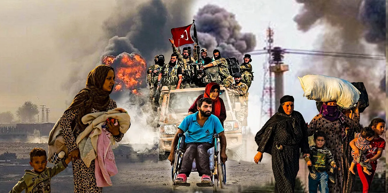 Piştî 3 salan ji dagirkeriya Tirk, sûcên wê li Serêkaniyê û Girê Spî
