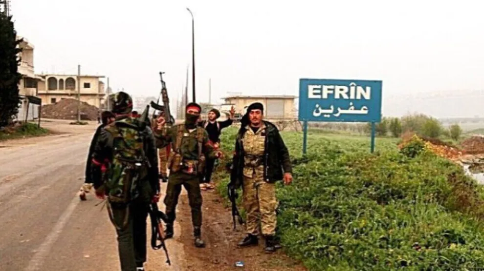 Bîlançoya mehekê ya sûcên dagirkeran li Efrînê