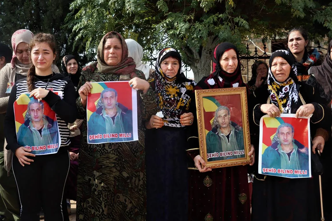 Li Hesekê merasima xiyabî ya şehîd Bilind
