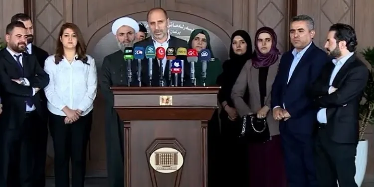 ​​​​​​​12 parlamenteran Parlamentoya Başûrê Kurdistanê boykot kirin