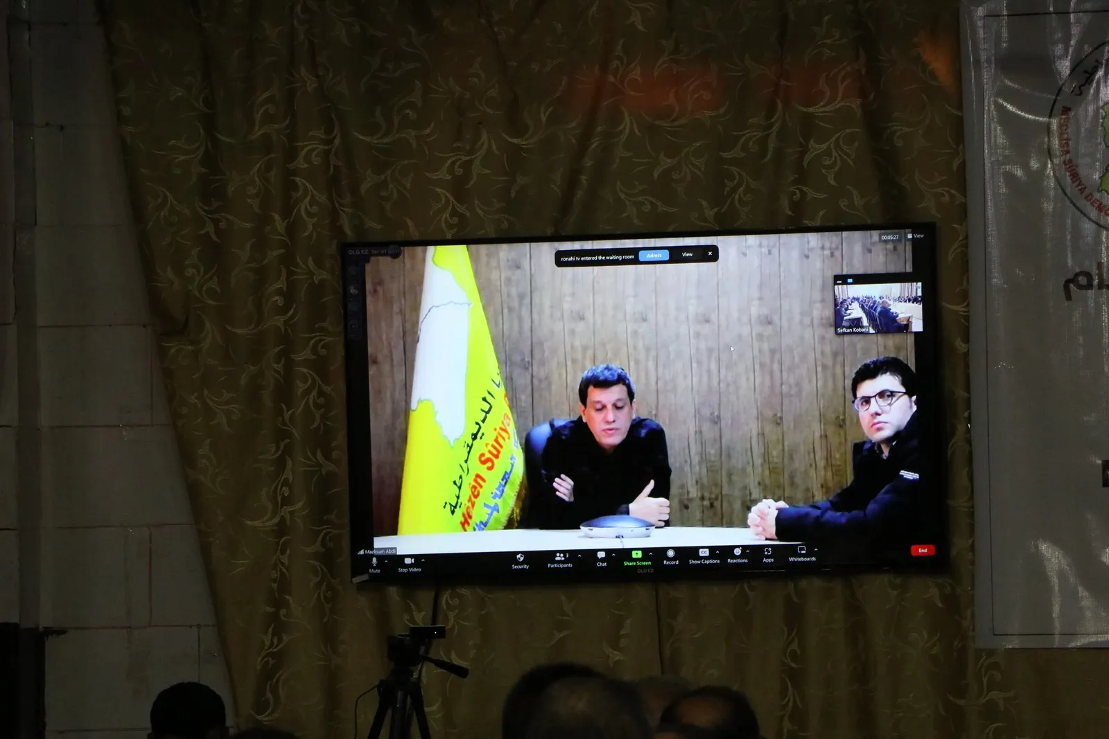 ​​​​​​​Mezlûm Ebdî: Dagirkeriya Tirk hewl dide bi rêya El Nusrayê planên xwe mayînde bike
