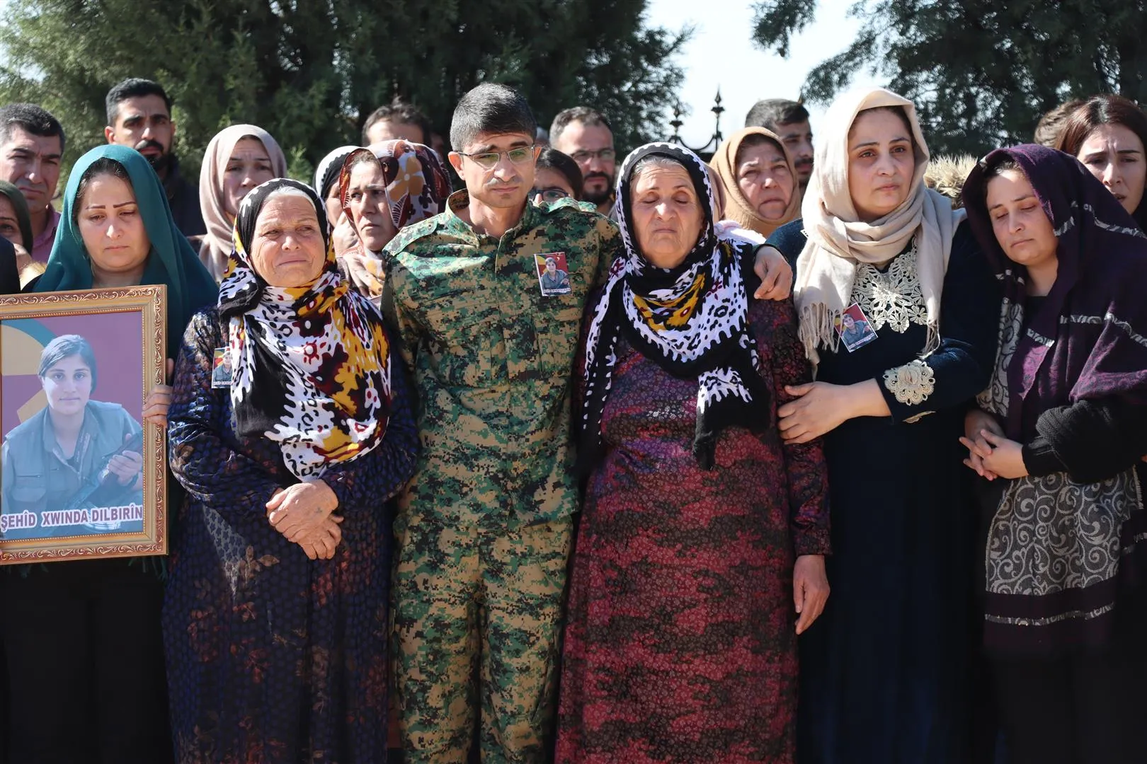 Di merasîma xiyabî ya şehîd Dîlan Eşref de: Em ê heta serkeftinê tê bikoşin