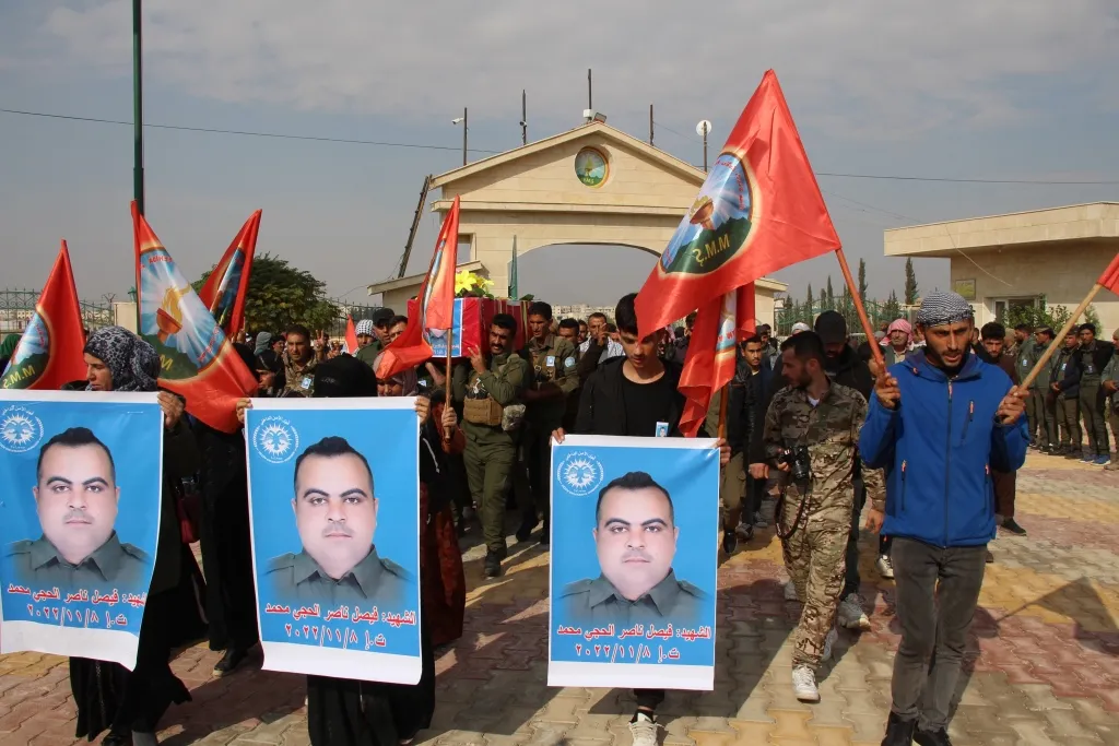 Şêniyên Minbicê şehîd Feysel El Hecî Mihemed oxir kir