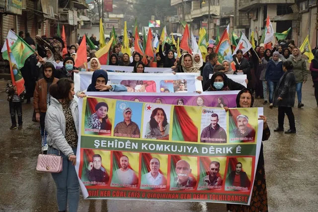 ​​​​​​​Li Tirbespiyê şênî li dijî sûcên dagirkeriya Tirk derketin