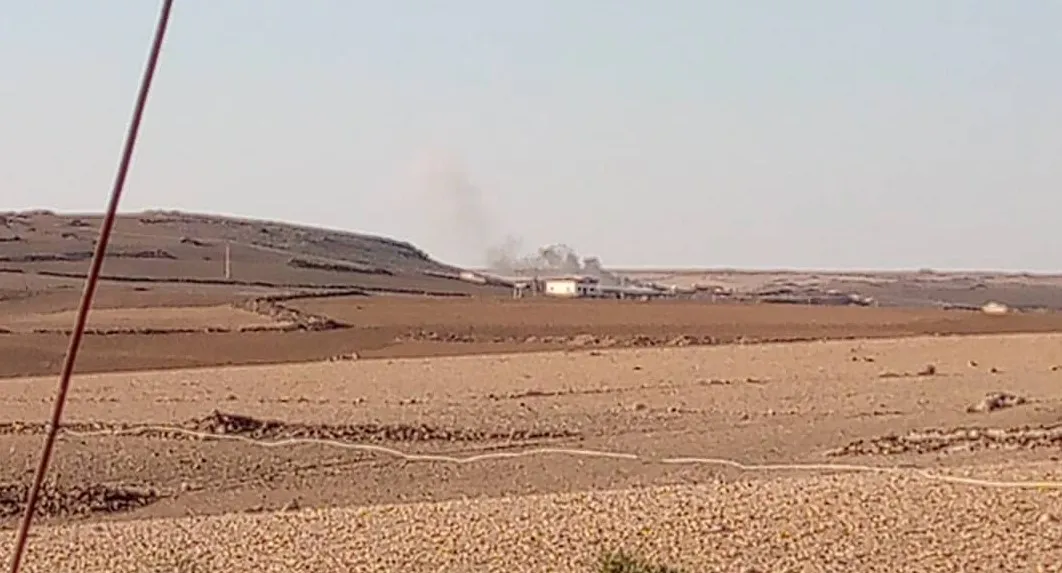 ​​​​​​​Li gundewarê Kobanê malek hat bombebarankirin
