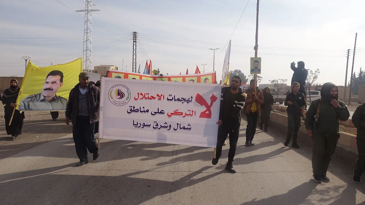 Li 4 bajaran gel li dijî êrişên dewleta Tirk û bêdengiya navneteweyî meşiyan