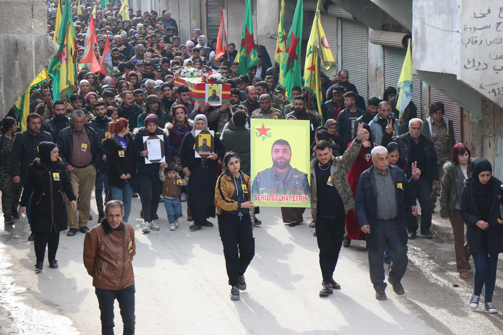 Şêniyên Helebê şehîd Gelhat Efrîn oxir kir
