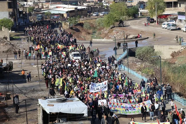 Şêniyên kantona Qamişlo êrişên qirkirinê şermezar kirin