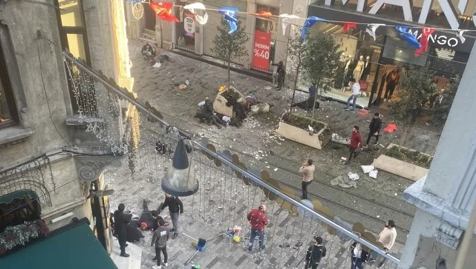 Li kolana Îstîklalê teqîn çêbû; 6 mirin û 53 jî birîndar bûn-Hat Nûkirin