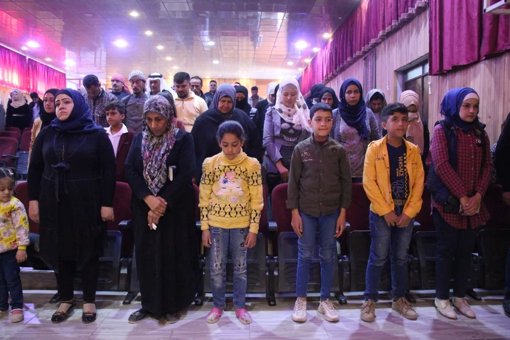 ​​​​​​​Li Minbicê şanoya "Derewîş li heqîqetê digerin" hat pêşandan