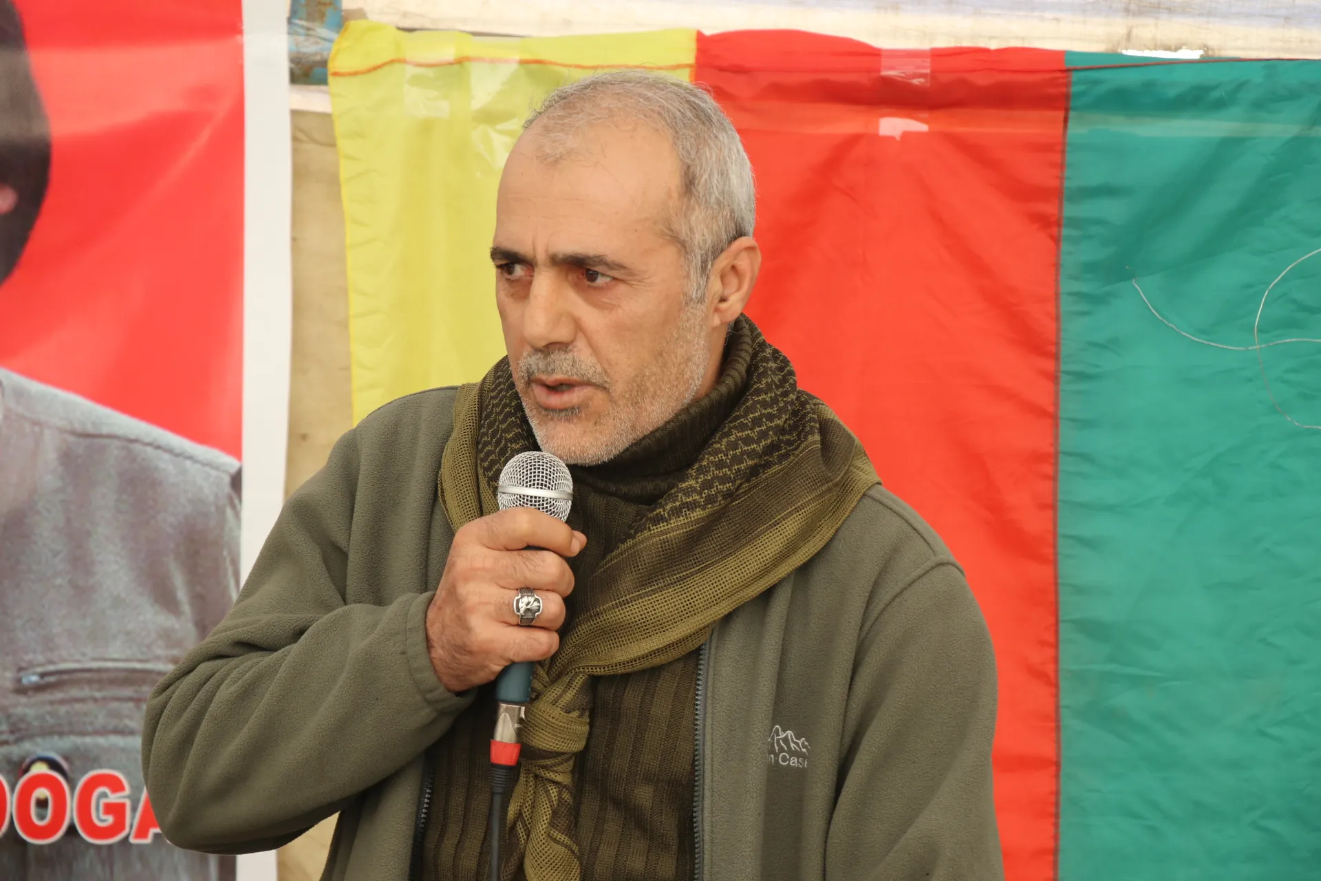 Li Qamişlo, merasîmên xiyabî ji 2 şehîdên gerîla re