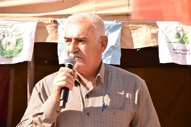 Li Qamişlo, merasîmên xiyabî ji 2 şehîdên gerîla re
