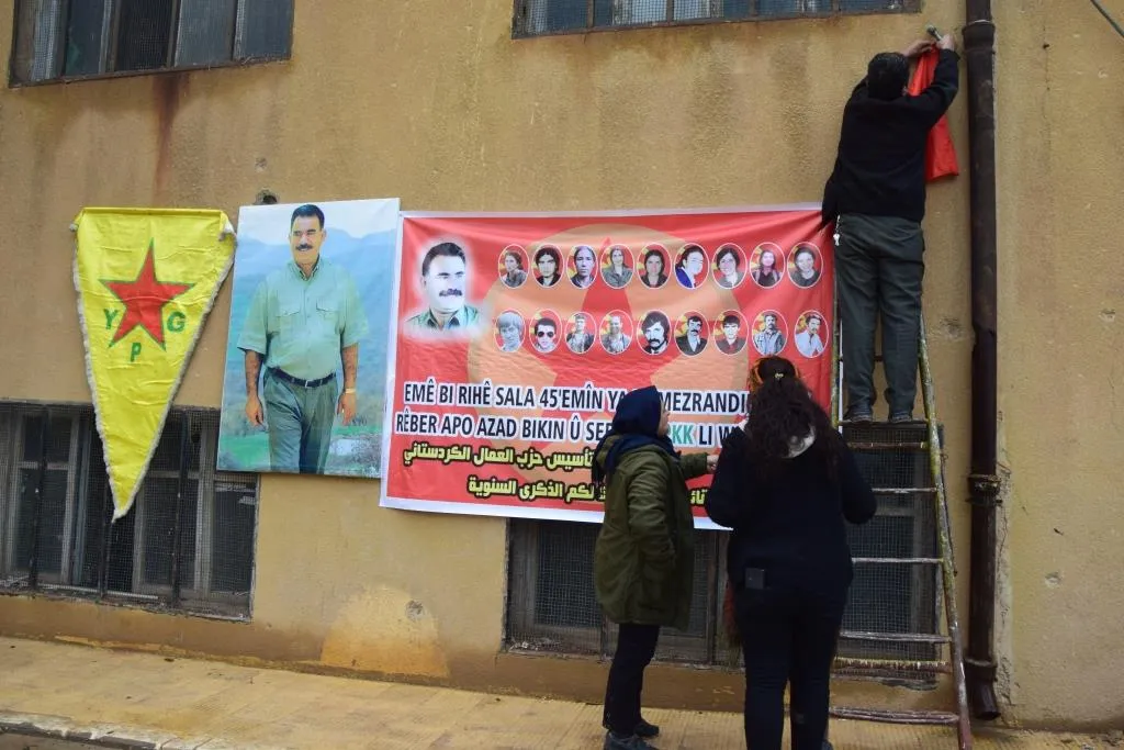 ​​​​​​​Şêniyên Kobanê salvegera 44′emîn a PKK′ê pîroz kir