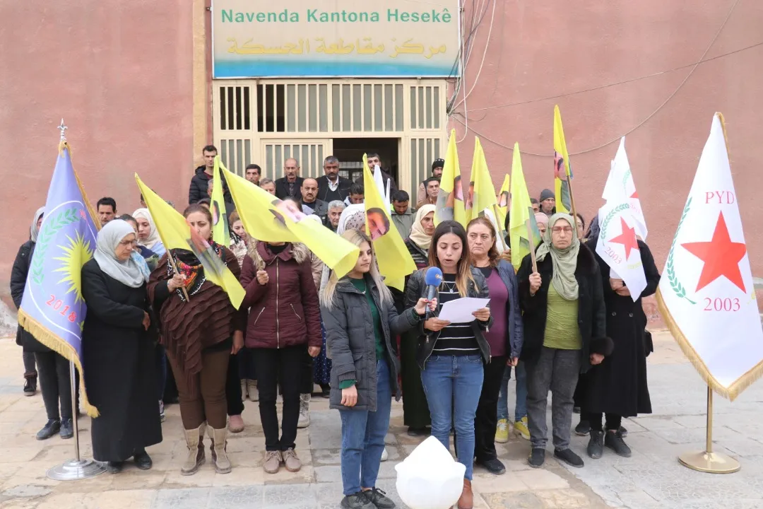 ​​​​​​​Endamên PYD’ê şehîd Şîlan û hevalên wê bi bîr anîn