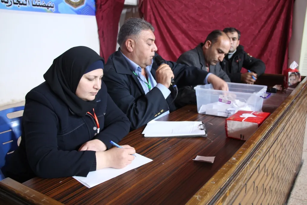 Hevserokatiya Odeya Bazirganiyê ya Minbicê hate hilbijartin
