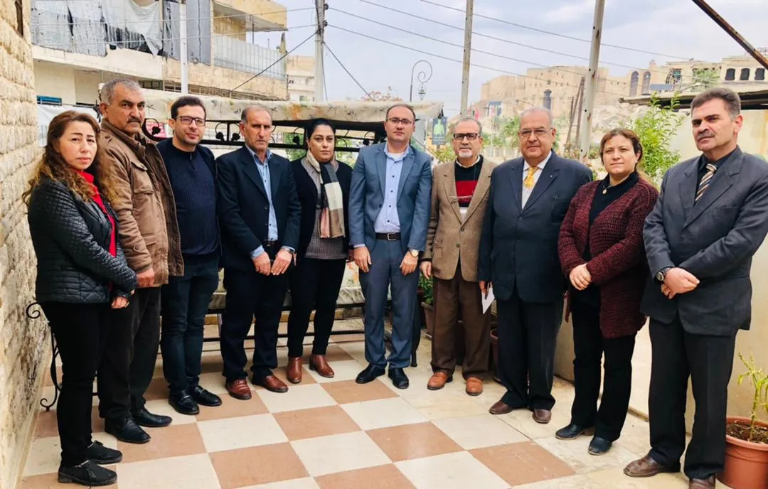 Li nêzî Keleha Helebê; partî û tevgerên sûrî êrişên dagirkeriya Tirk şermezar kirin