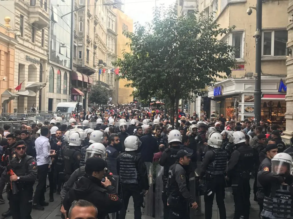 Di meşa li Stenbolê de 80 kes hatin destgîrkirin-Hat nûkirin