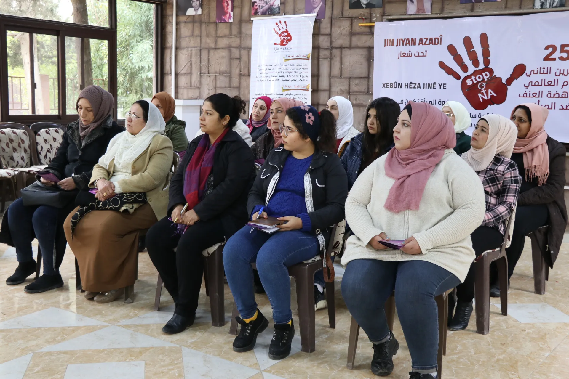 Şêniyên Qamişlo: Em ê têkoşîna bi diruşma ′Jin, Jiyan, Azadî′ bilind bikin