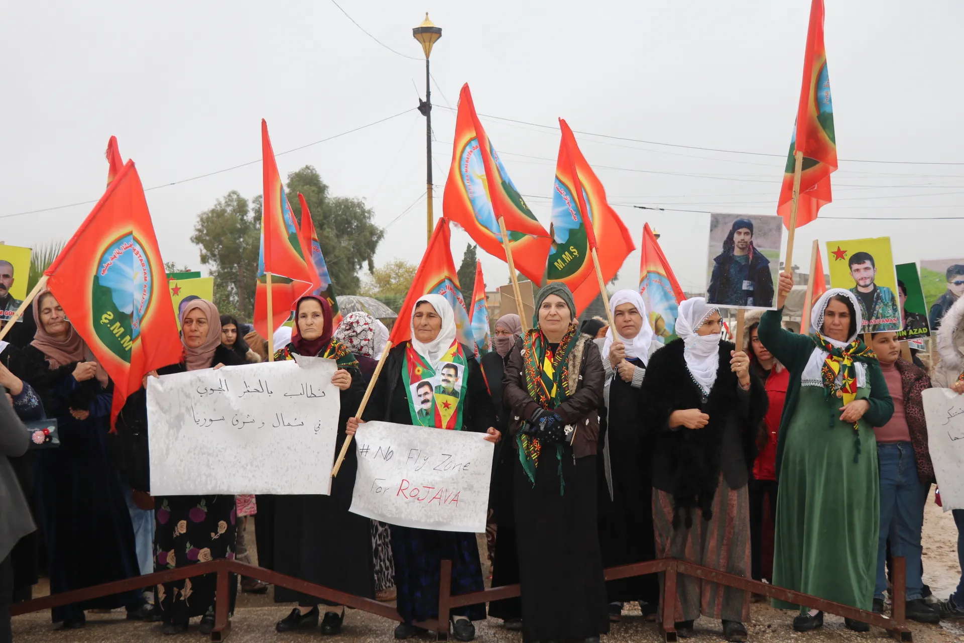 ​​​​​​​Malbatên şehîdan bi rayedarên Rusî re rûniştin