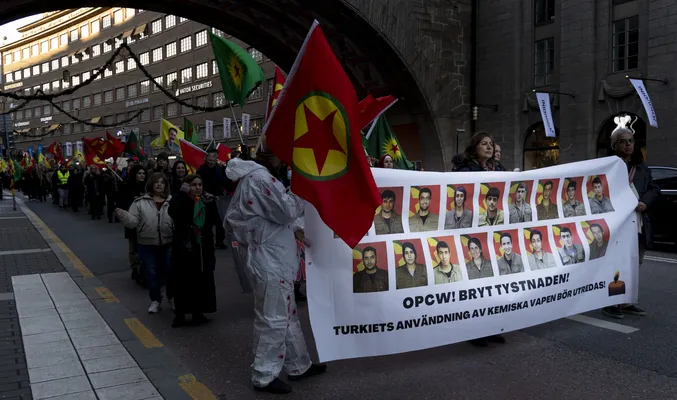 Li Stockholmê Kurdistaniyan êrişên kîmyewî şermezar kirin