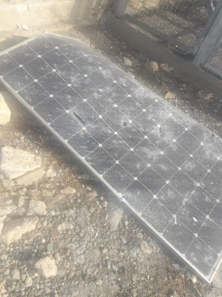 Bi wêne û dîmen: Zirara gihîştiye burcê peywnediyan ê gundewarê Girê Spî