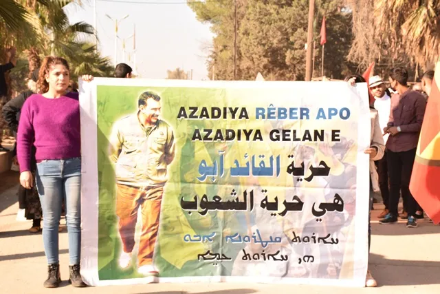 ′Tecrîda li ser rêber Ocalan tecrîda li dijî hemû gelan e′