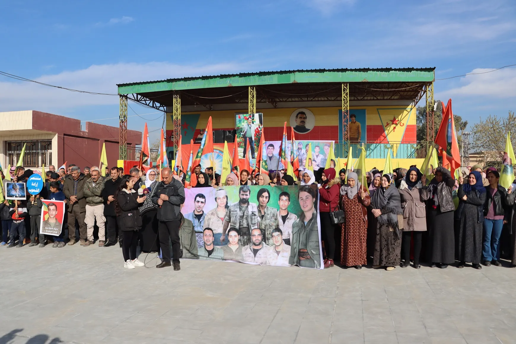 Malbatên şehîdan bêdengiya OPCW’ê şermezar kir
