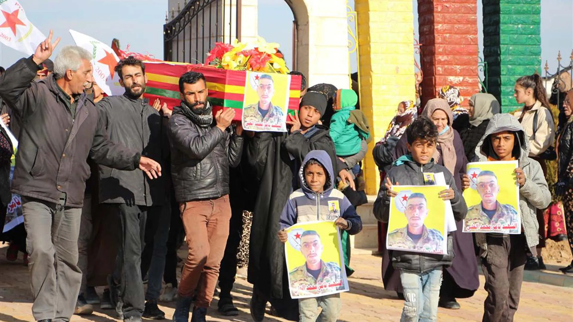 Şêniyên Hesekê şehîd Samir El Elî oxir kir