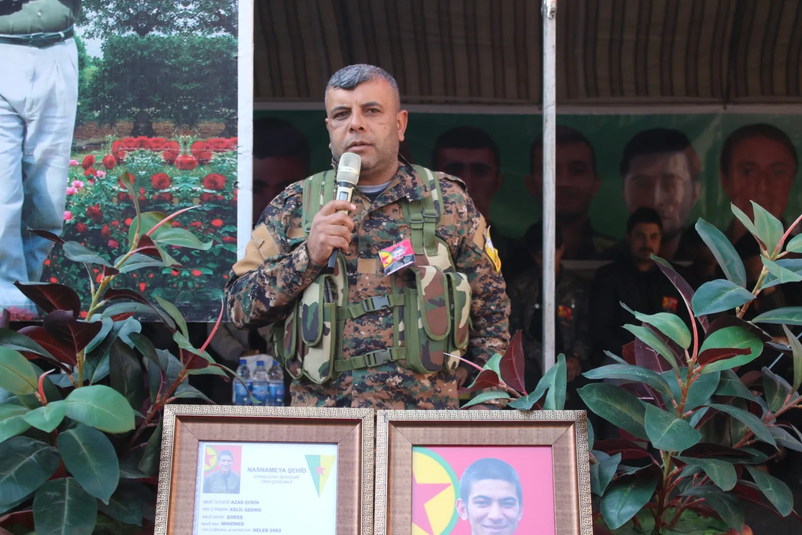 Şêniyên Helebê sersaxî da malbata şehîd Xelîl Gedro