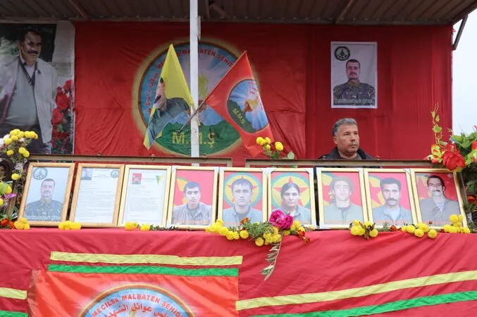 Şêniyên herêma Efrînê cenazeyê şehîd Soro Çiya oxir kir