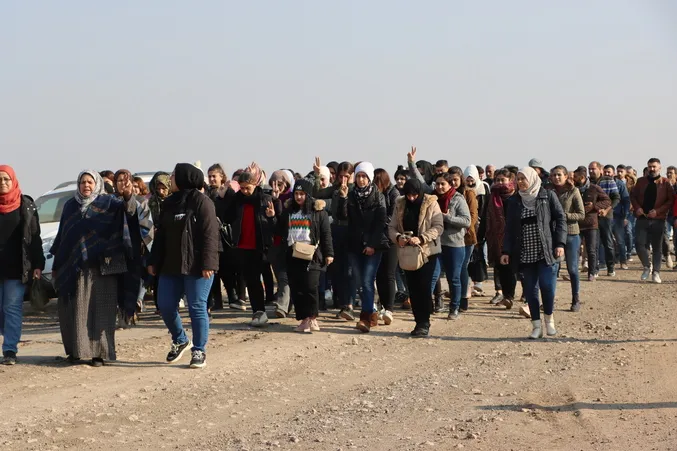 Li Amûdê merasîma xiyabî ya Canda Îsmaîl