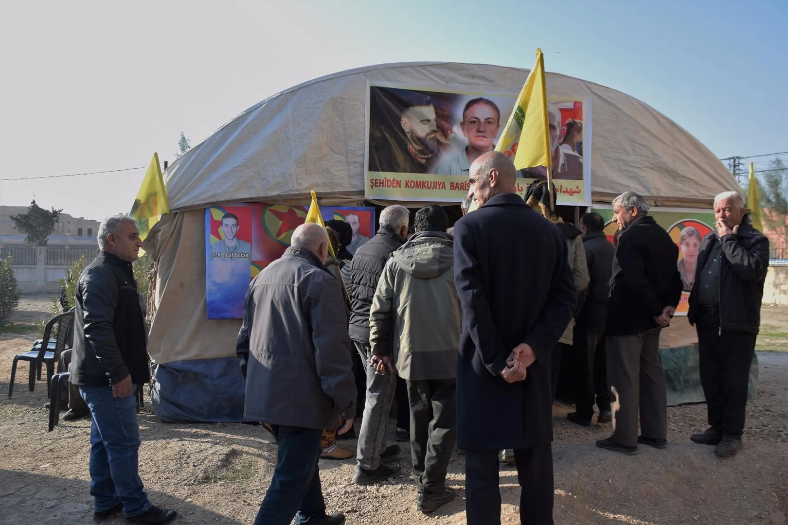 Şêniyên Hesekê komkujî şermezar kir