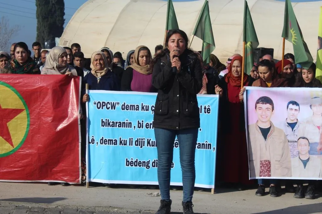Li Kobanê çalakiyên şermezarkirina bikaranîna çekên kîmyewî