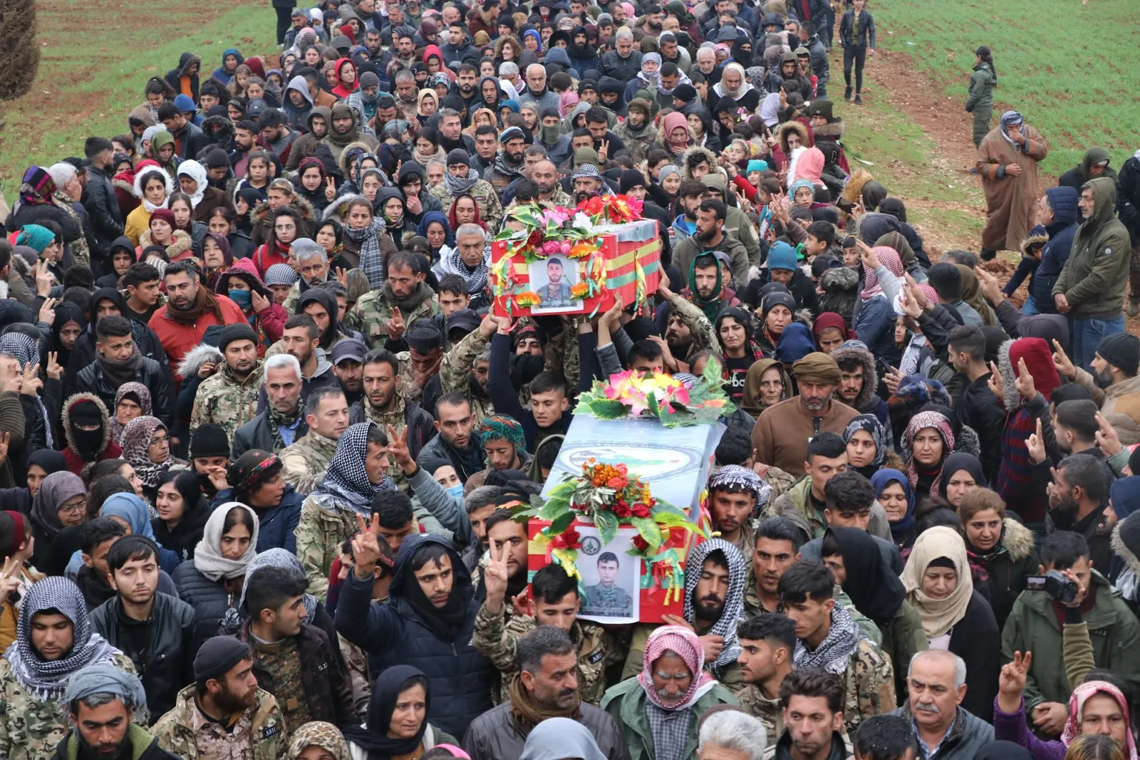 ​​​​​​​Şêniyên Efrînê Canfeda û Zînal oxir kirin