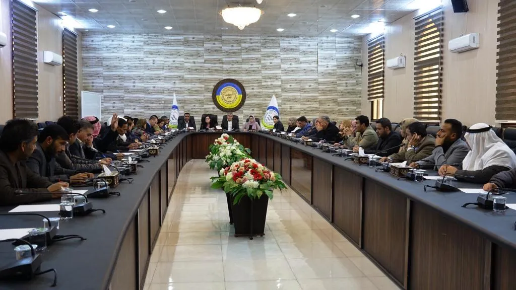 ​​​​​​​Meclisa Giştî ya Rêveberiya Xweser geşedanên siyasî yên dawîn gotubêj kirin