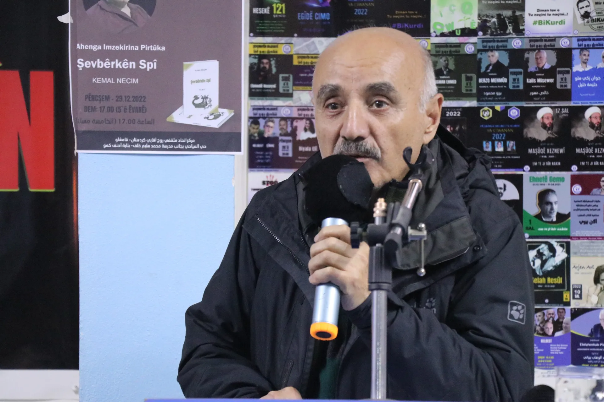 Li Qamişlo şahiya îmzekirina komhelbesta helbestvan Kemal Necim