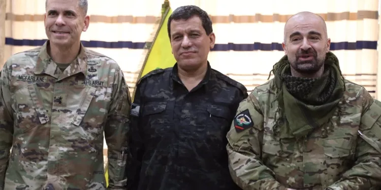 Mazlum Ebdî: Me behsa pêşxistina têkoşîna dijî terorê kir
