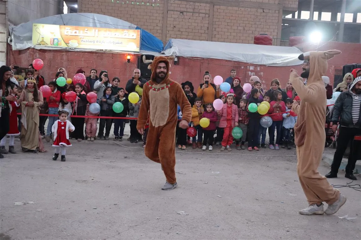 ​​​​​​​Dara serî salê ya Hesekê hat xemilandin