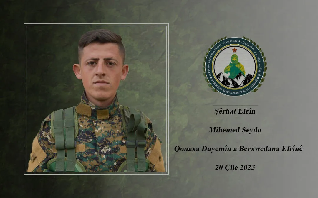 HRE: Em hevrêyê xwe Şêrhat Efrînê bi rêzdarî bi bîr tînin