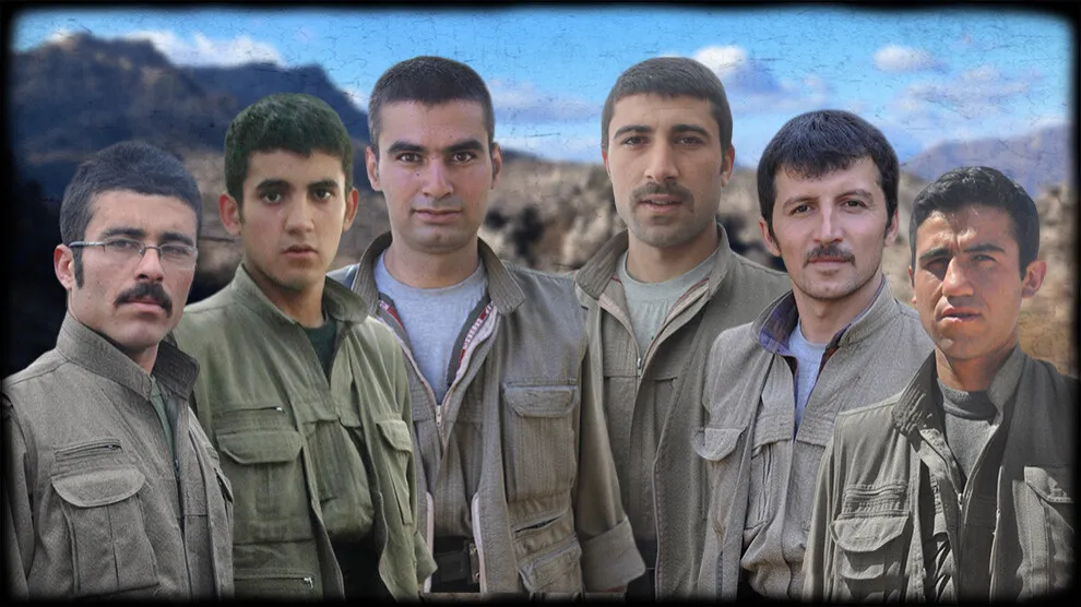 HPG'ê nasnameyên 6 şehîdan eşkere kirin