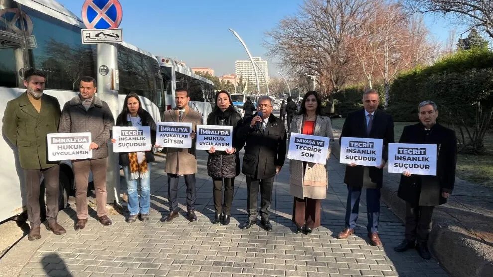 Çalakiya wekîlên HDP`ê ya dijî tecrîdê didome