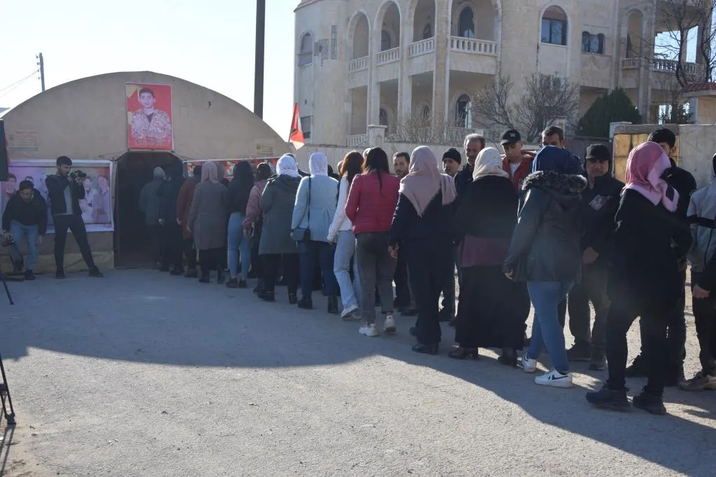 ​​​​​​​Li Kobanê merasîma sersaxiyê ya şehîd Rêncber Rêbaz