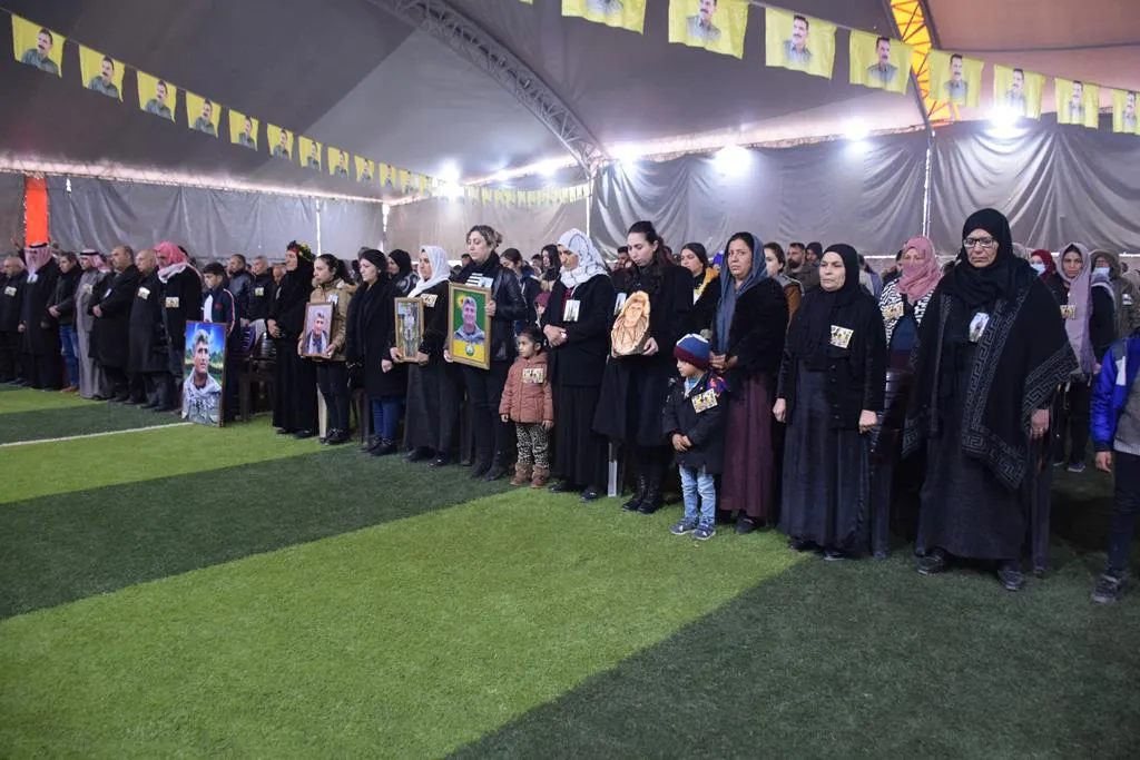 ​​​​​​​Şêniyên Dêrik û Girkê Legê şehîd Xebat Dêrik bi bîr anî