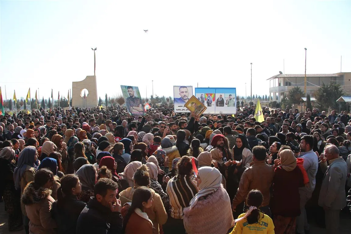 Şehîd Rojhat Hesekê bi merasîmekê hat oxirkirin