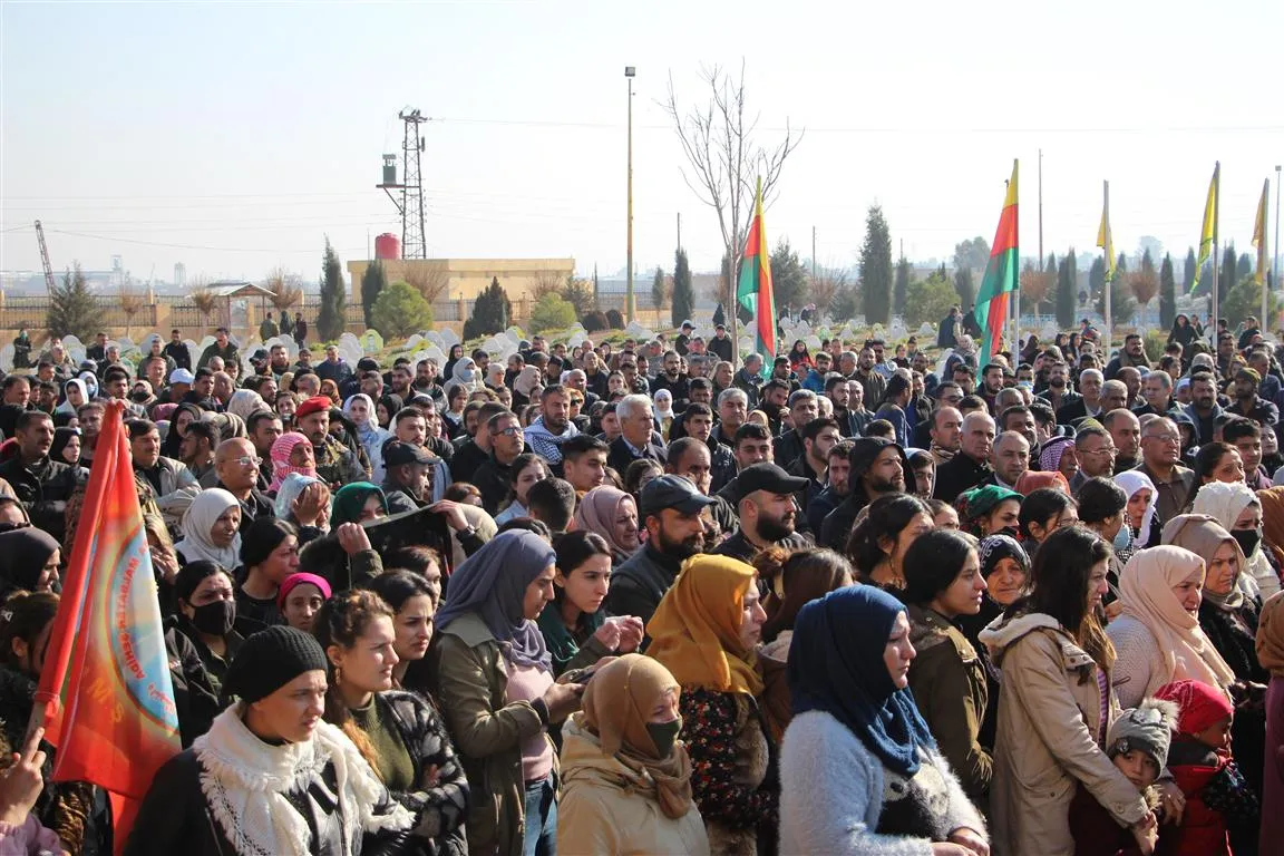 Şehîd Rojhat Hesekê bi merasîmekê hat oxirkirin